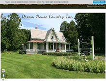 Tablet Screenshot of dreamhousecountryinn.com